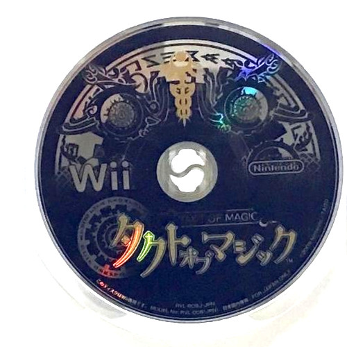 Tact of Magic  Nintendo Wii Disc Only Used Tested Japanese ver