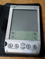 VINTAGE Handspring Visor Pro Silver 16MB Portable PDA Organizer Palm Pilot B-80