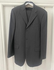 BALMAIN Grey 2 Piece Suit 40L Trousers 34L