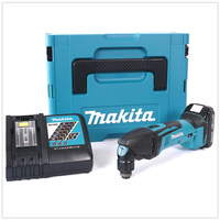 Makita Dtm 50 Y1J-D Akku Multifunktionswerkzeug Im Makpac +1,5Ah Akku+LadegeräT