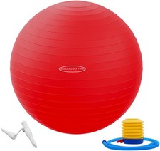 Anti-Burst and Slip Resistant Exercise Ball Yoga Ball Fitness Ball Birthing B...