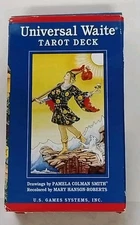 NEW-VTG Universal Waite Tarot Deck-78 cards-The Empress w/Instruction booklet