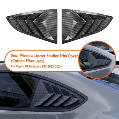 Auto Hinteres Seitenfenster Lamellenfenster Für Toyota GR86 Subaru BRZ 2022-2025