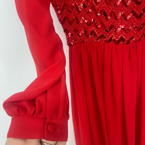 Vestido vintage años 80 con chaqueta - Imagen 10 de 12