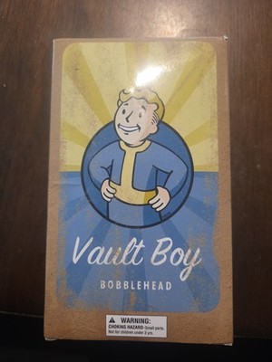 Vault Boy Bobblehead Fallout 4 Loot Crate Vault # 111, New With Some Box Flaws