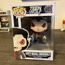 Funko Pop! Vinyl Teen Wolf Scott McCall (Werewolf) #485 MTV 2017 In Box