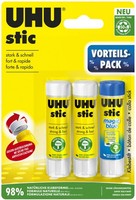 Uhu Vorteilspack Klebestift Stic Und Klebestift Stic Magic