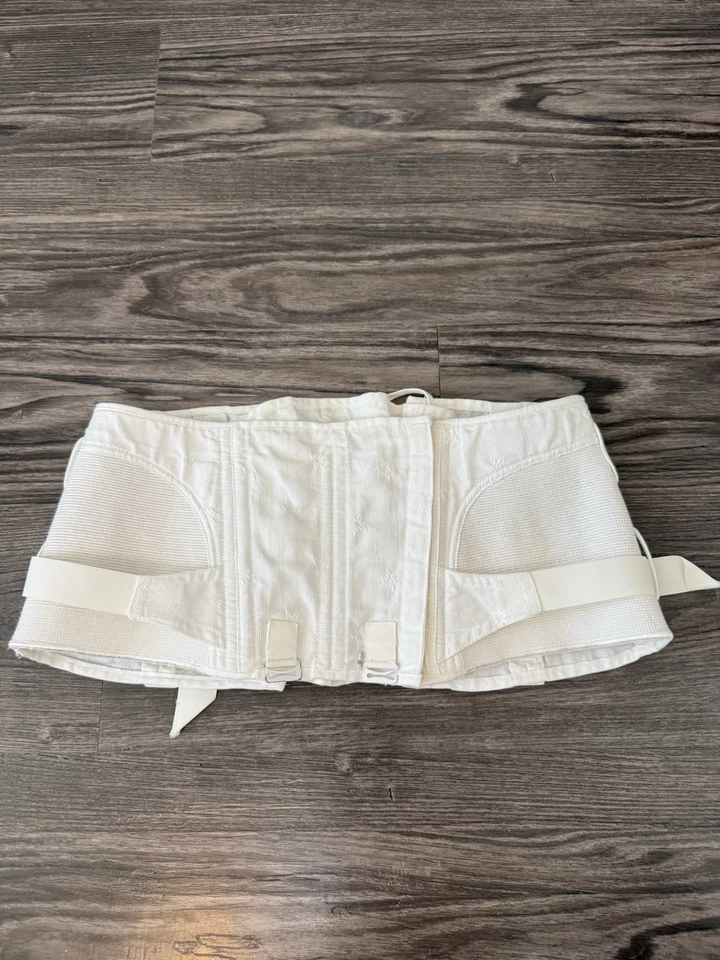 Corsé Médico Vintage Años 60 Camp Modelo 192 Blanco Floral Talla 36 Foto 3 de 4
