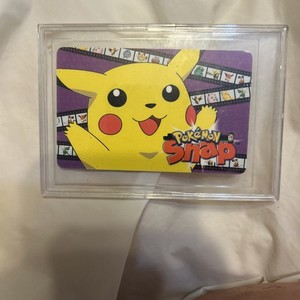 Pokémon Snap Nintendo 64 1999 Blockbuster Rental Card Only Tested Free Ship