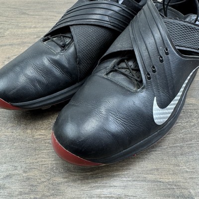 Nike Tiger Woods Golf Shoes Mens 12 TW'17 Black Red Athletic