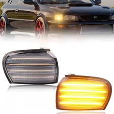 2X Front Corner Side Marker Light Parking Light Turn Signal Light LED For 1995 1