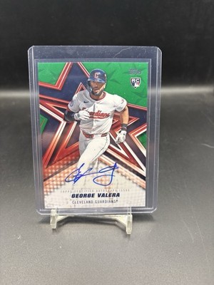 2026 Topps Baseball Stars Autograph George Valera Green /99 #BSA2-GV