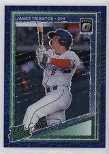 2025 Panini Donruss Optic Rated Prospects Blue Velocity Prizm James Triantos qf6