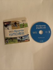 Nintendo Wii 2006 Sports Game W/ Cardboard Sleeve Tested Some Scratches