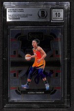Alyssa Thomas Signed 2024 Select WNBA Card Beckett Auto 10