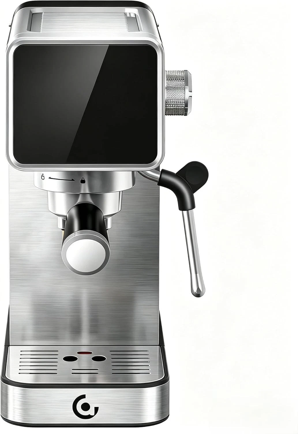 AMZCHEF Coffee Maker with Milk Frother, 20 Bar Pressure Espresso Machine