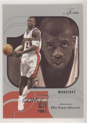 2002-03 Flair Row 1 18/150 Jason Richardson #28 0k4