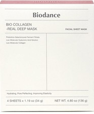 BIODANCE Bio-Collagen Real Deep Mask Hydrating 1.19 oz x 4 ea