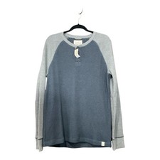 Upwest Top Men Blue Waffle NWT XS