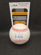 NY Yankee Prospect Kervin Castro Signed OMLB Ball JSA COA