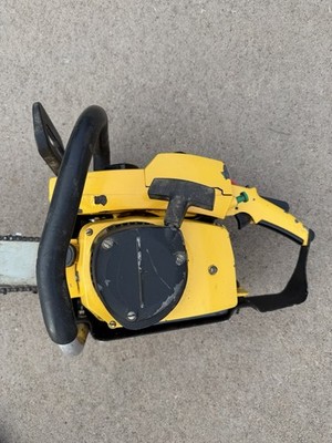 McCulloch Pro Mac 800 chainsaw Full Wrap Runs Idles Cuts 170 Psi 20 bar Bin 0