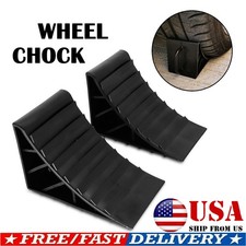 Heavy Duty Wheel Chocks Tire Stopper For Rv Truck Camper Trailer Or Rig 2 Pack Heavy Duty Wheel Chocks Tire Stopper For Rv Truck Camper Trailer Or Rig 2 Pack