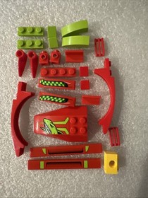 Lego 7967 Power Racers Fast W/Manual & Air Blast Launcher Car Vehicle