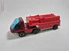 Vintage Hot Wheels Redline 1970 Red Fire Truck Heavyweights - Dark Interior