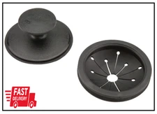 Waste King 1025 027C036S01 Garbage Disposal Splash Guard Black Stopper