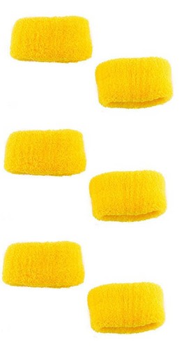 6x Thick Small Soft Hair Ponio Towelling Scrunchies Donuts Bobbles Bands Girls - Picture 5 of 9