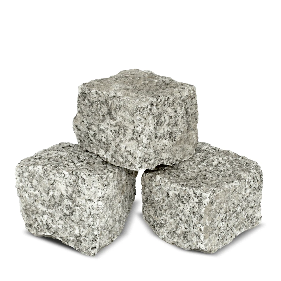 BigBag 1000 kg Granit Pflastersteine 8/11 cm – Garten | Natur Weg Bau Palette - Bild 3 von 4