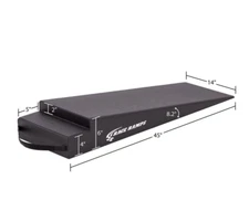 Race Ramps 6" Lift Trailer Ramps 8.2 Degree Approach Angle