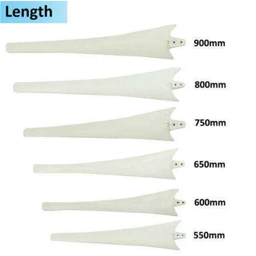 Wind Turbine Generator Pro Nylon Fiber Blades Windmill Power Charge Accessories - Picture 5 of 12