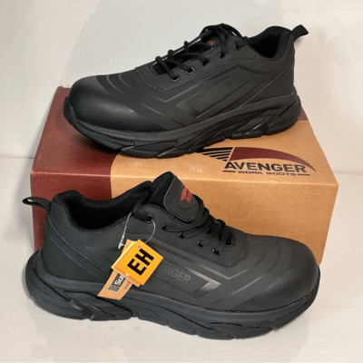 Avenger K4 Low Alloy Toe Safety Work Waterproof Sneakers a250_k4_low_at_black_01.jpg main image 3