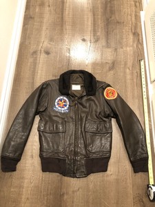 usmc leather jacket