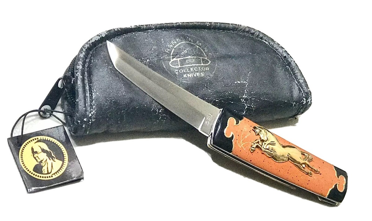 Franklin Mint-Collector Chinese Japanese Horse Tanto Folding