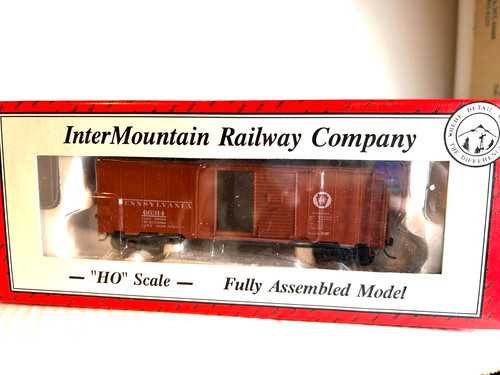 INTER.#45730 P.R.R. Coches de caja "Circle Keystone" 1937 AAR 40' con 5 diferentes #s 1:87 | Zustand: New