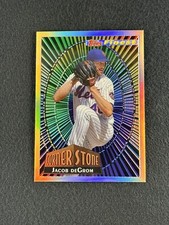 2022 Topps Finest JACOB deGROM 1994 Cornerstone Insert #94FC-JD New York Mets