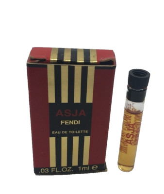 ASJA BY FENDI EAU DE TOILETTE 0.03 OZ TRAVEL SIZE! NIB~