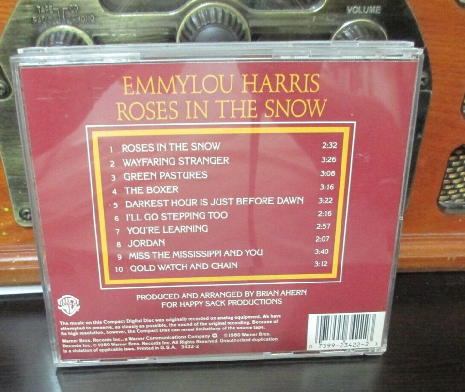Harris, Emmylou Roses in the Snow CD VG+/;VG+ eBay