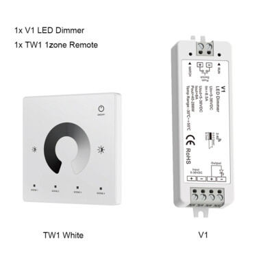 2.4G LED Dimmer Control 12V 24V 36V RF Touch Fernbedienung für Einfarbiger Strip