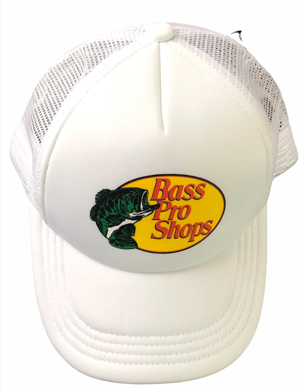 White Foam Front w/Printed Logo