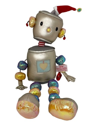 "Juguete de peluche vintage Bleap the Robot vacaciones de Navidad 22"" de alto Russ Berrie" - Imagen 13 de 21