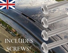 Vauxhall Opel Astra H Mk5 Vxr Roof Rail Cover Replacement Trim Rack Clip 4pcs