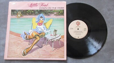 Little Feat Down on the Farm LP 1979 **VG+/EX**LYRIC INNER**A1/B1 PRESSING**