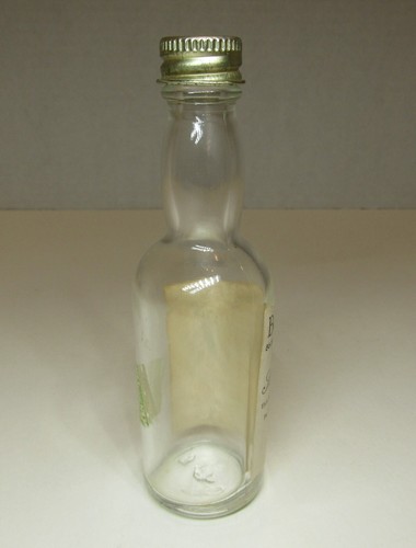 Bottiglia di whisky scozzese vuota vintage *Belle of Scotland* 1/10 pinta con timbro fiscale - Foto 9 di 22