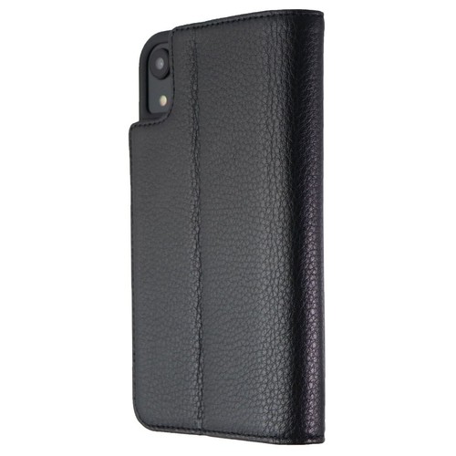 CaseMate Wallet Folio Series Genuine Leather Case for Apple iPhone XR