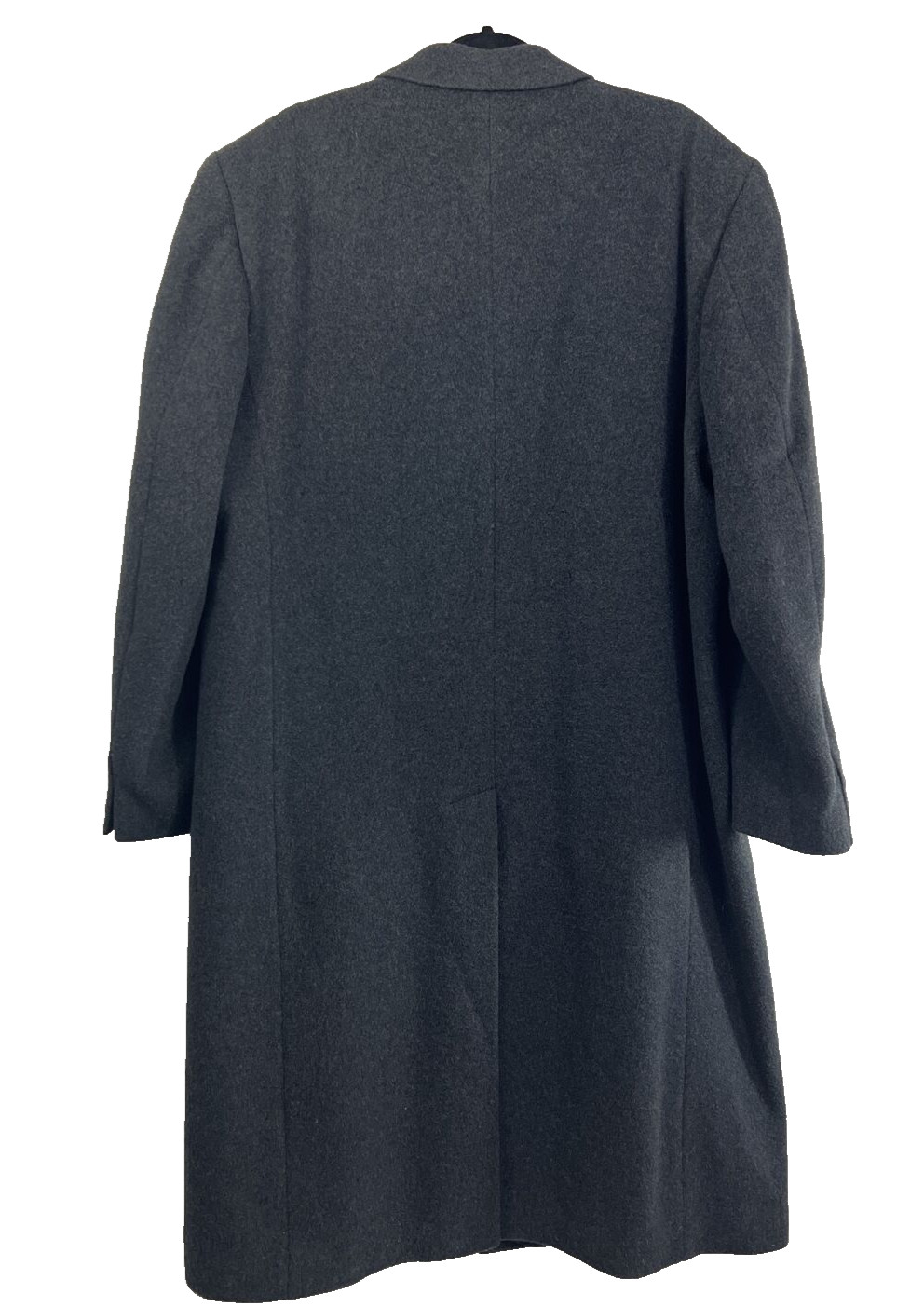 Silver Cloud Long Trench Button Coat Long Wool Ca… - image 3