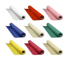 Paper Banquet Roll Colored Disposable Banqueting Table Cloth Cover 25m x 1.14m