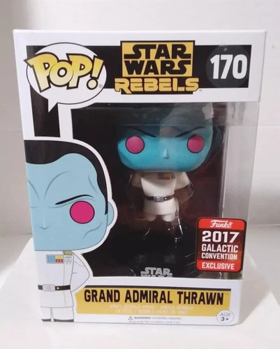 Pop Star Wars Rebels Grand Admiral Thrawn #170 Galactic Convention  Exclusive